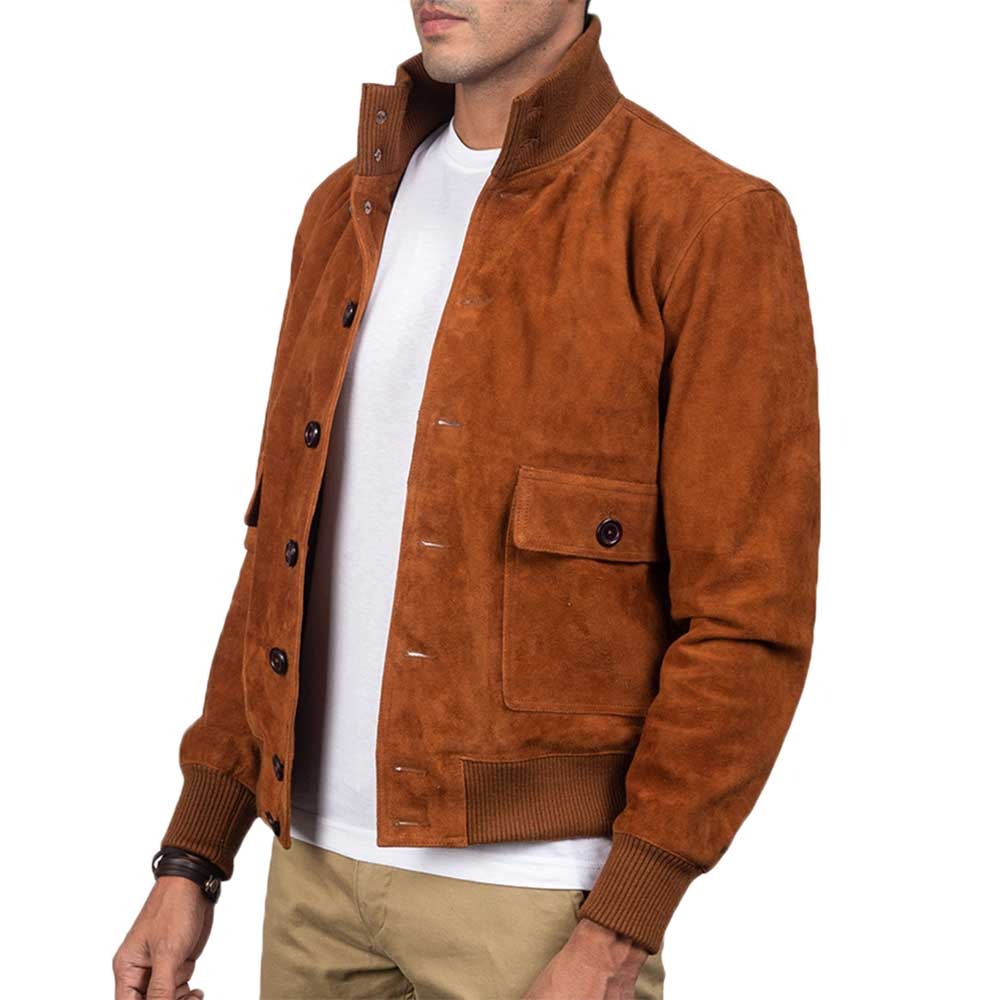 suede leather jacket