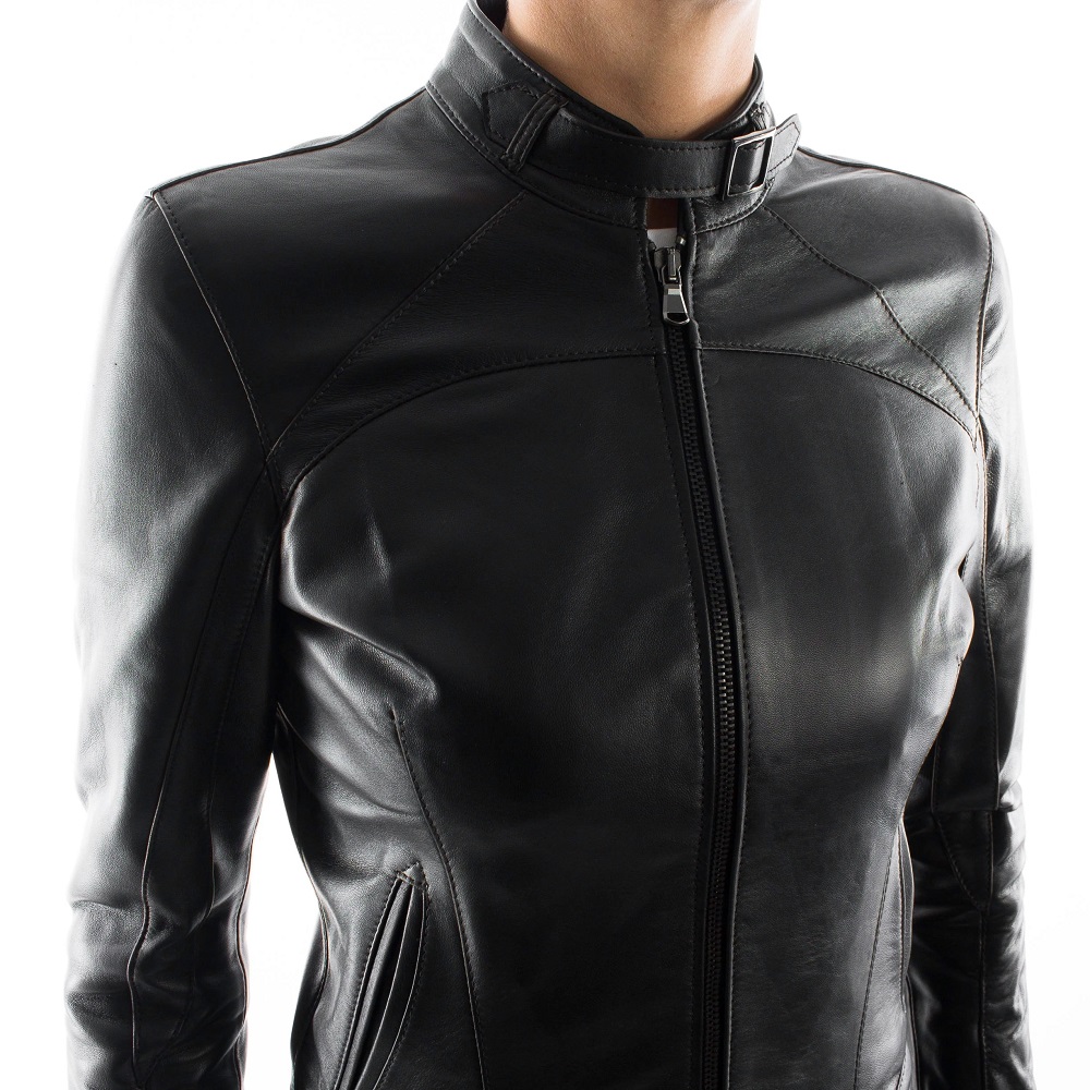 leather coat for women