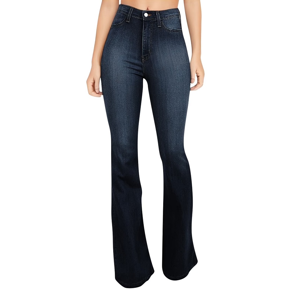 high waisted bell bottom jeans