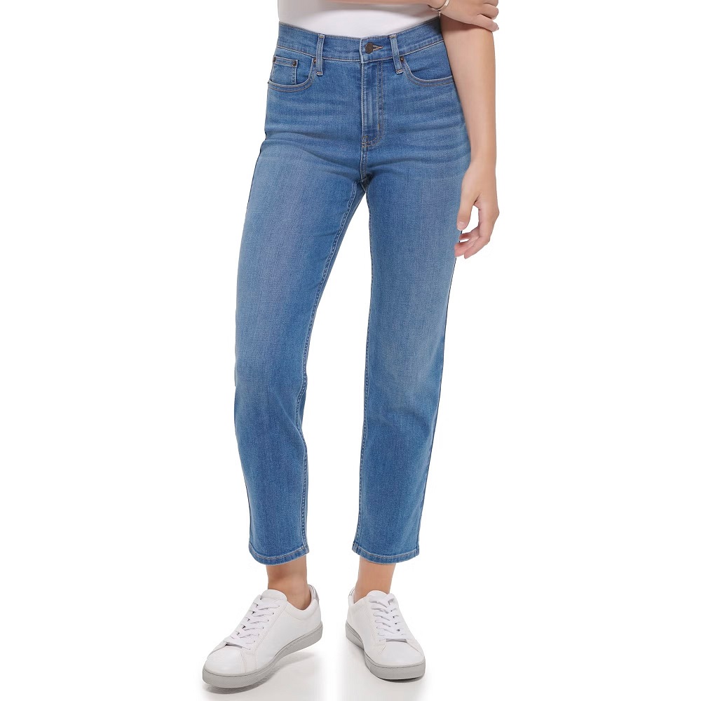 high rise jeans