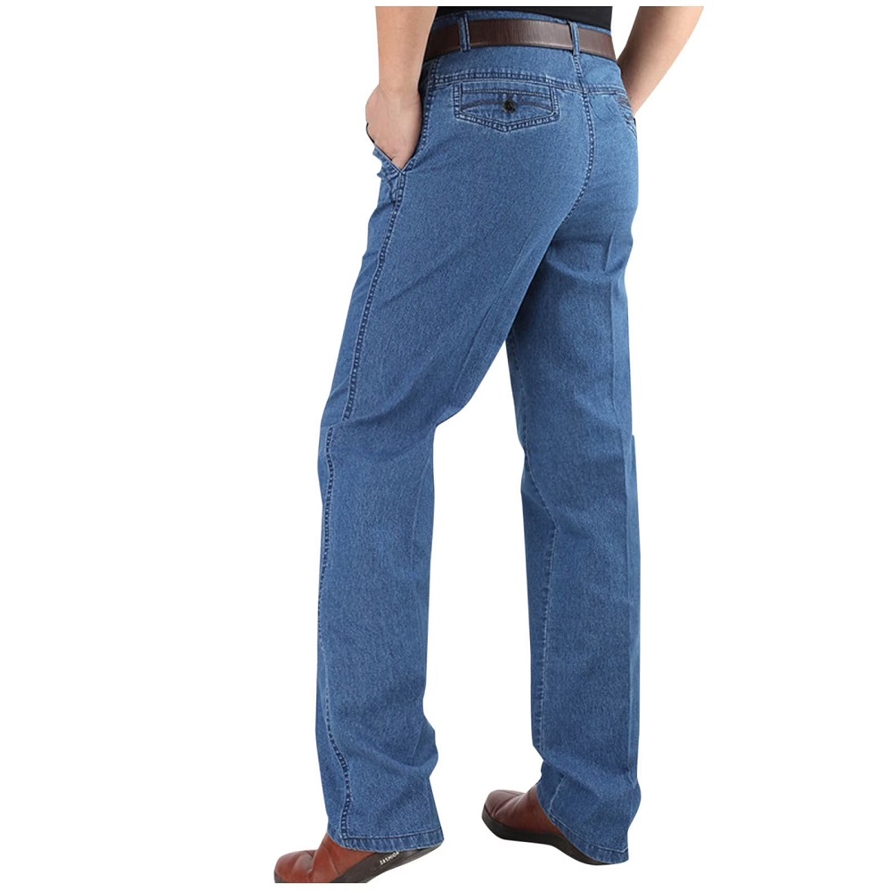  elastic waist jeans