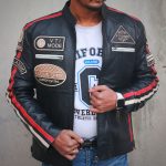 moto leather jacket