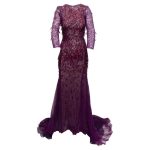 lace evening gown