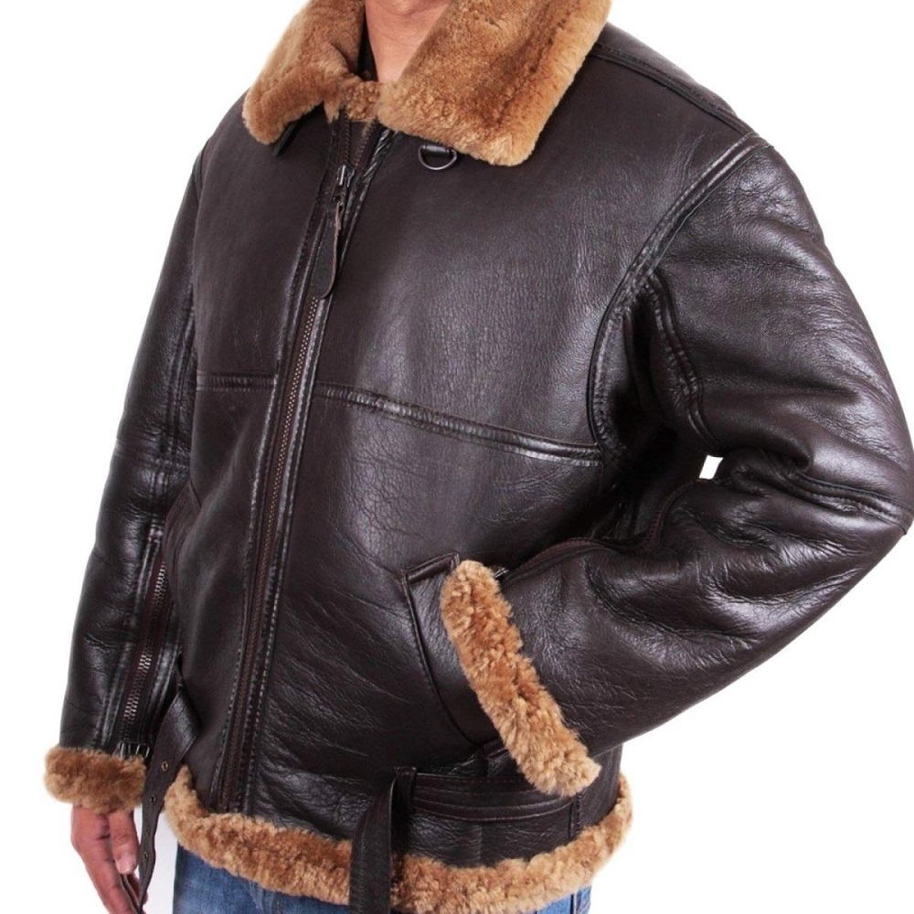 mens shearling jacket
