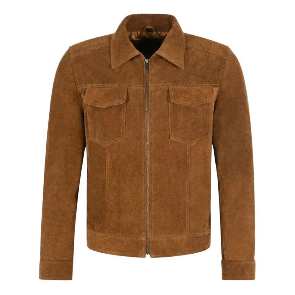 suede leather jacket