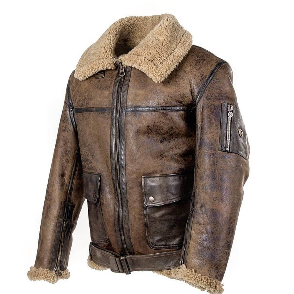 mens shearling jacket