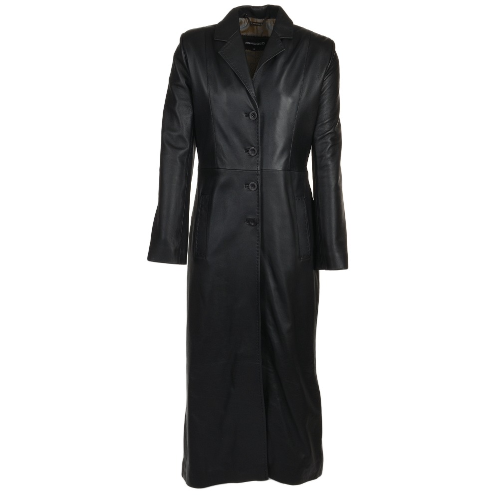 black trench coat