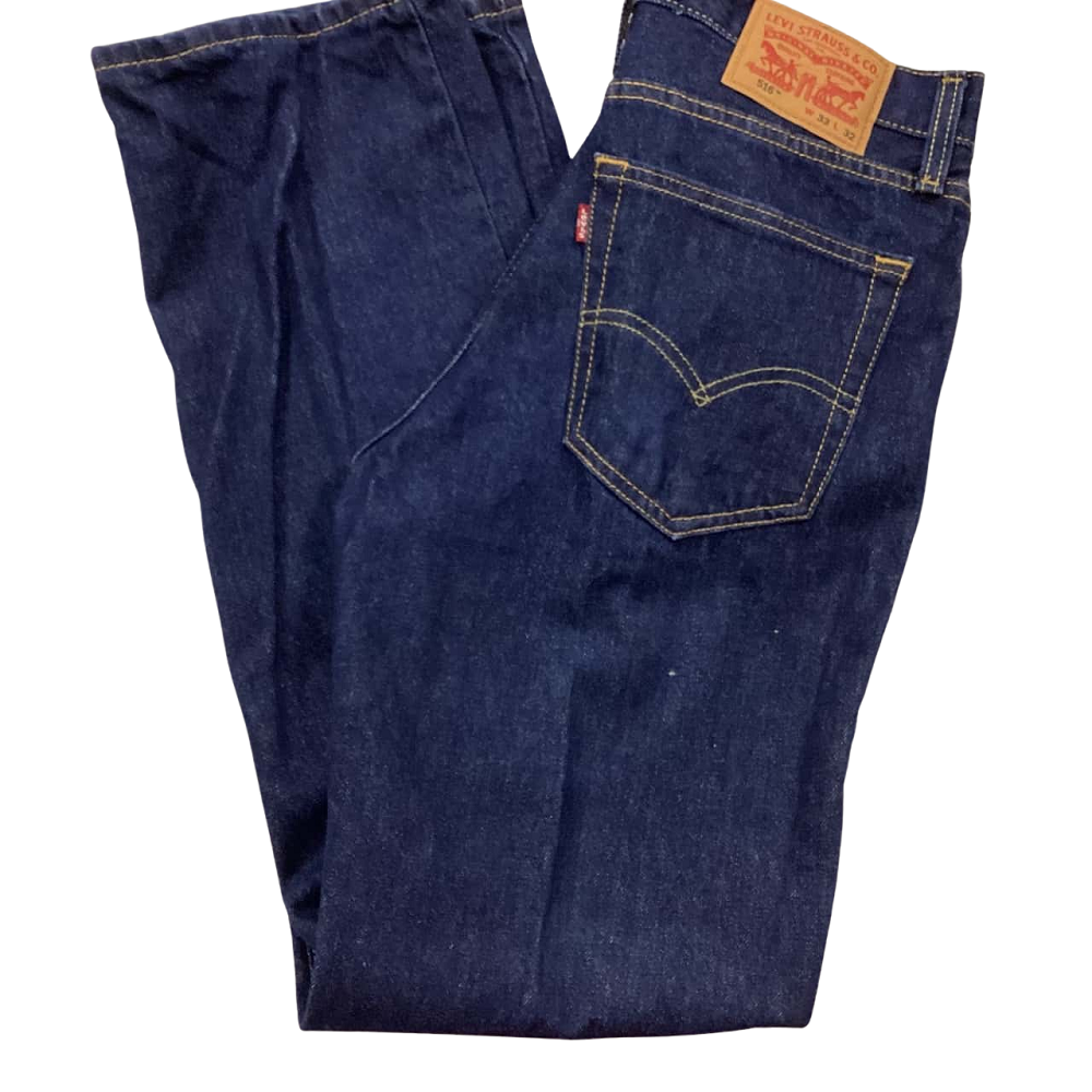 dark blue denim jeans