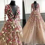 floral gown formal