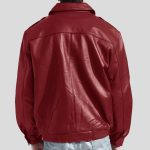red leather jacket mens