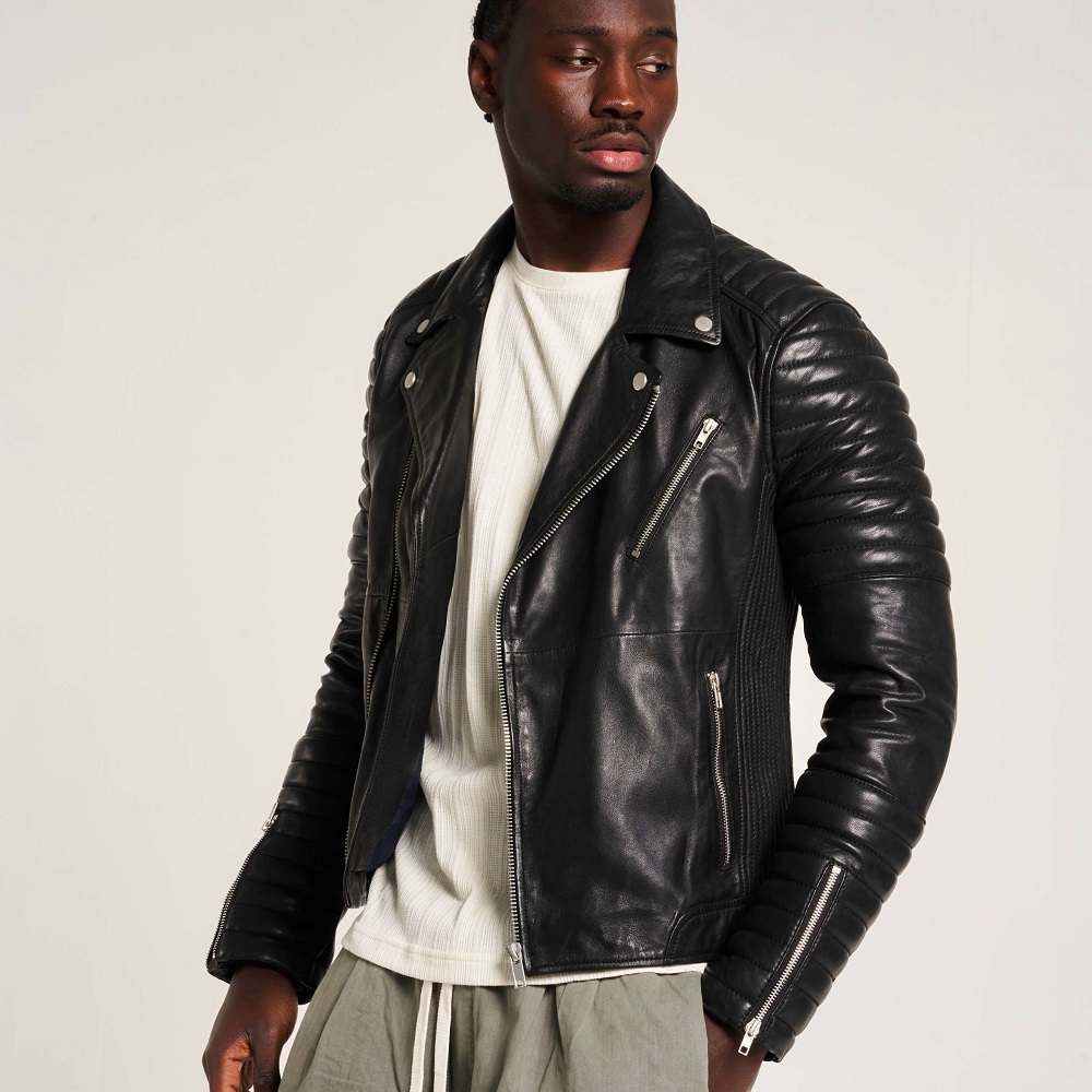 biker leather jacket
