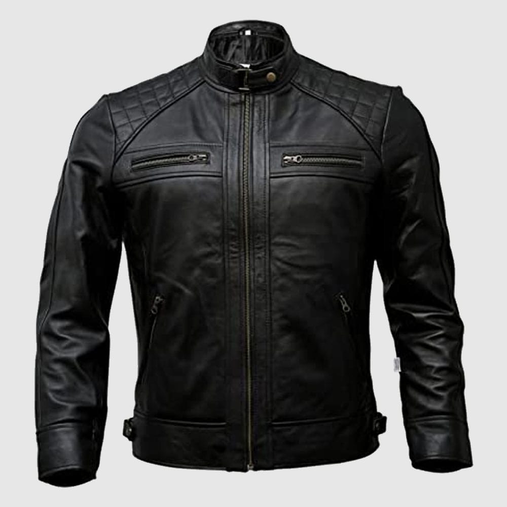 biker leather jacket
