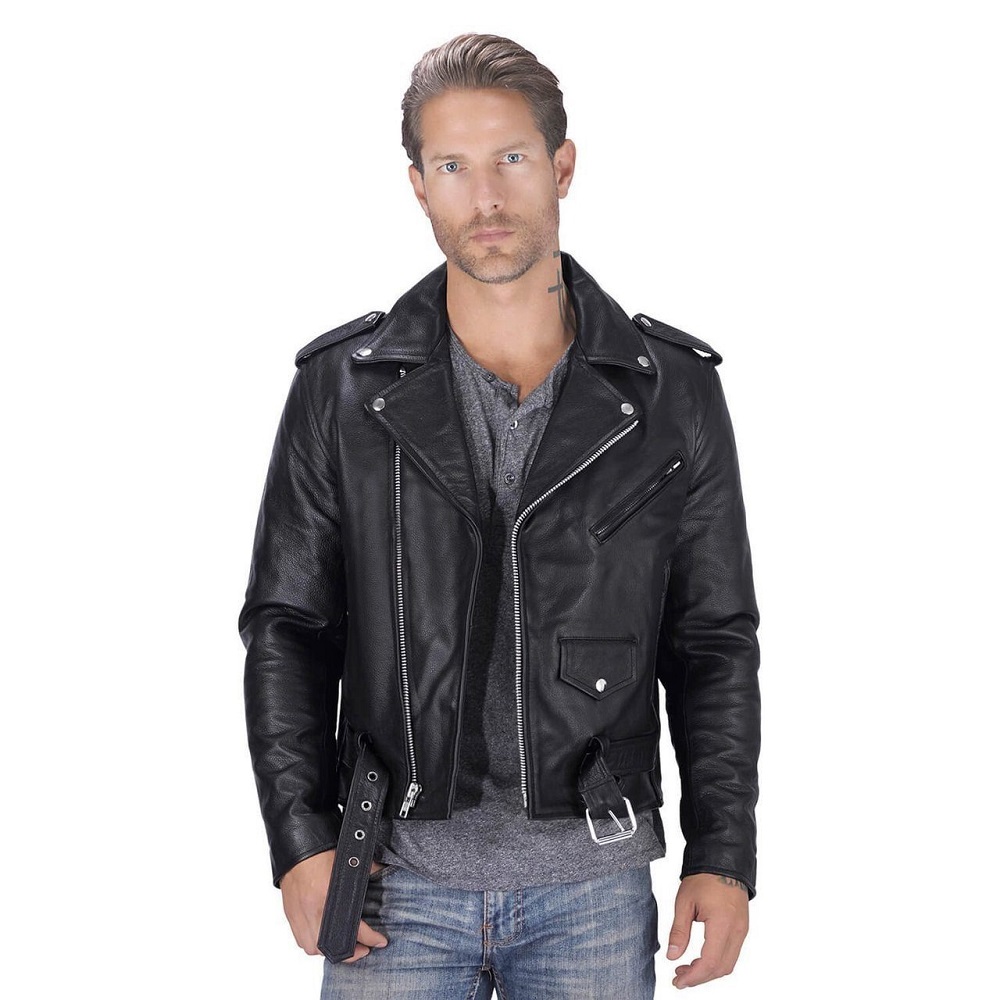 biker leather jacket