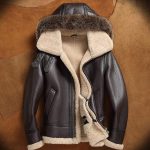 shearling fur coat