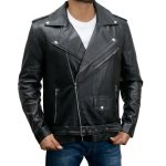 biker leather jacket