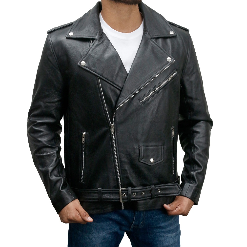 biker leather jacket