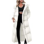 womens long padded coat