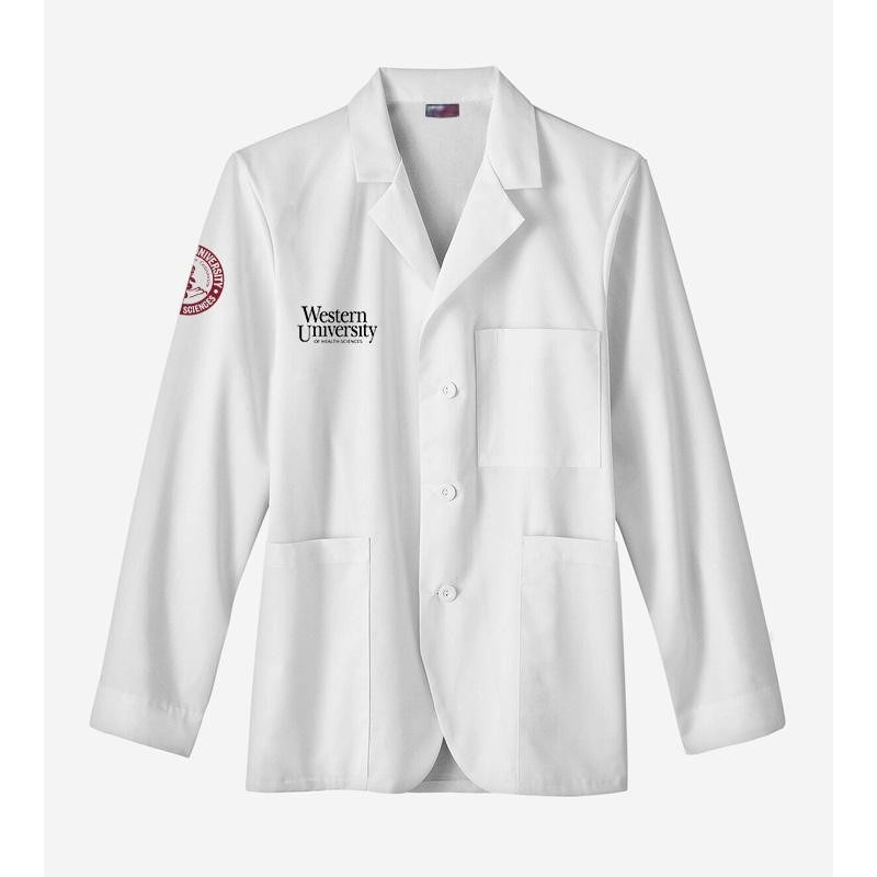 short white coat
