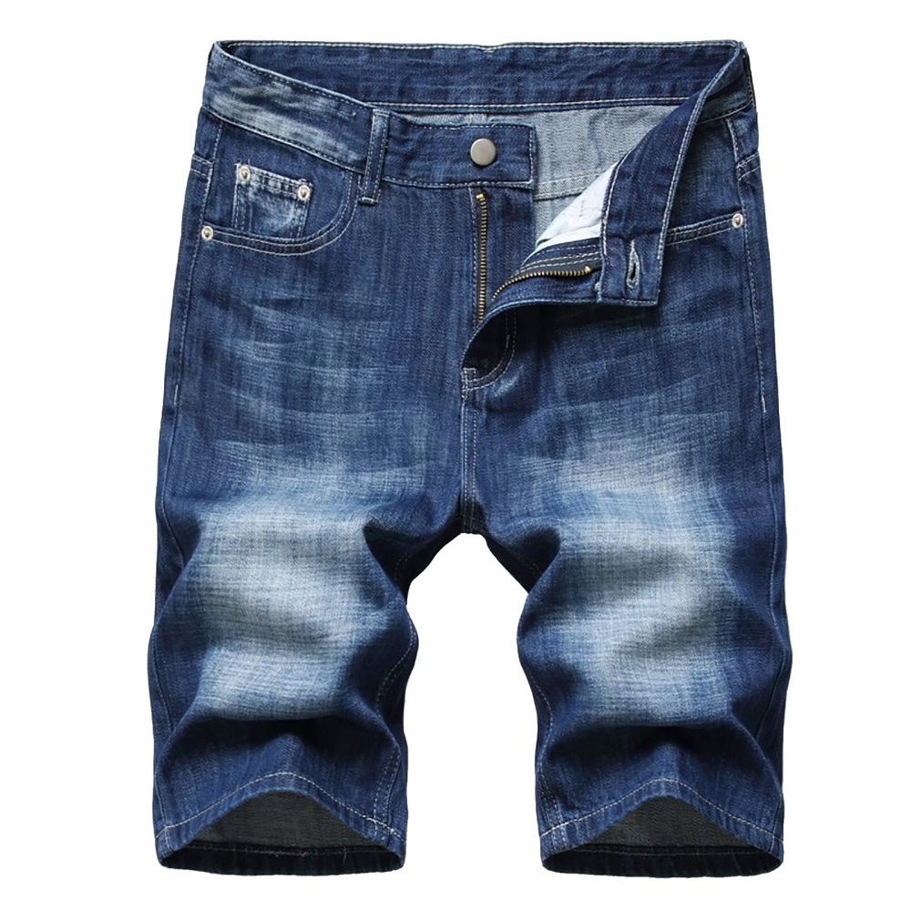 men denim shorts