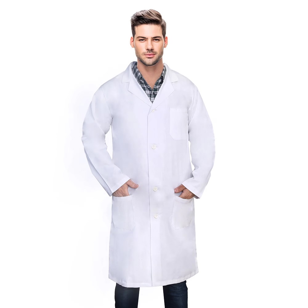 short white coat