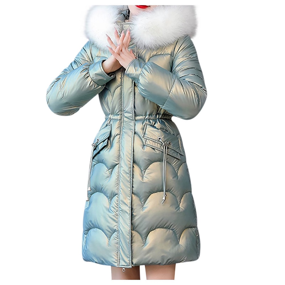 puffer jacket with hood