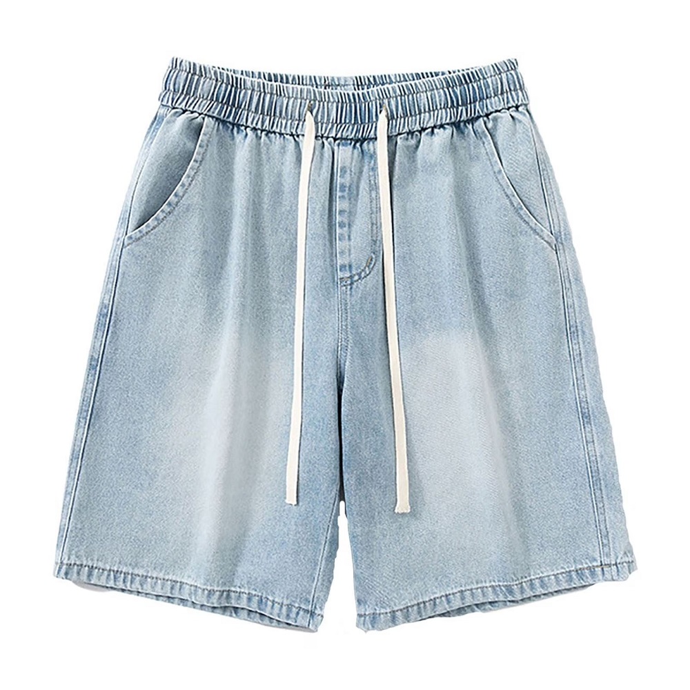 men denim shorts