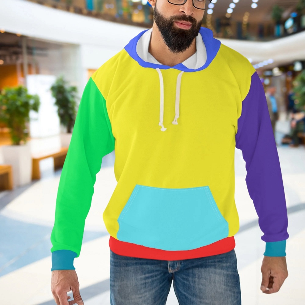 colorful hoodies