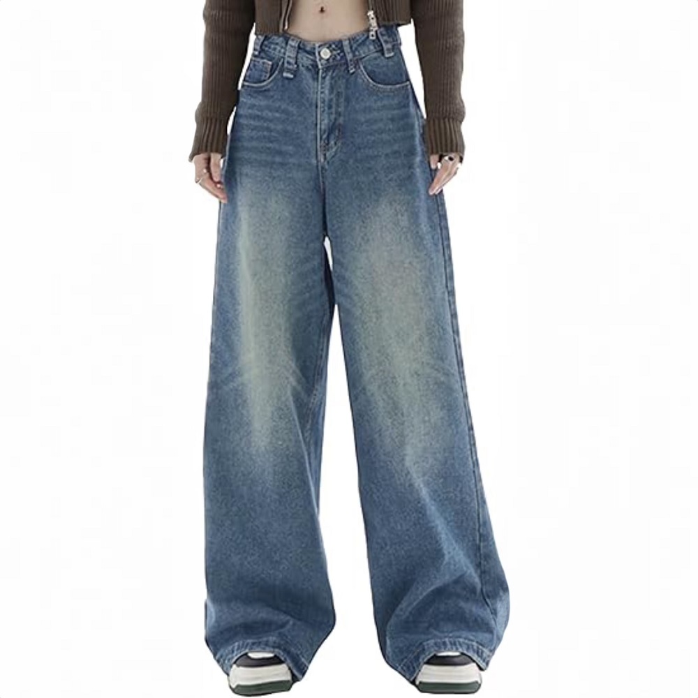 women baggy jeans