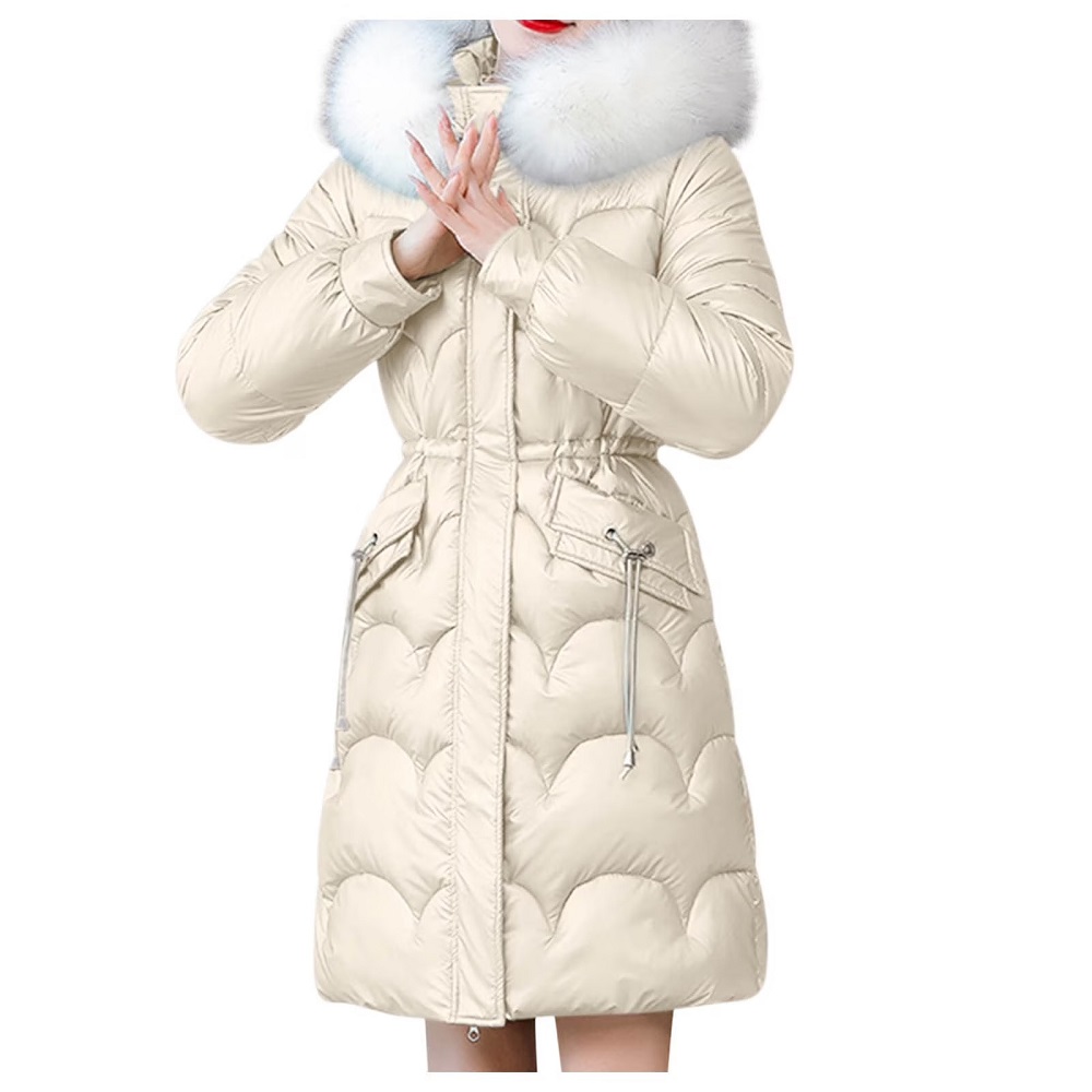 puffer jacket with hood