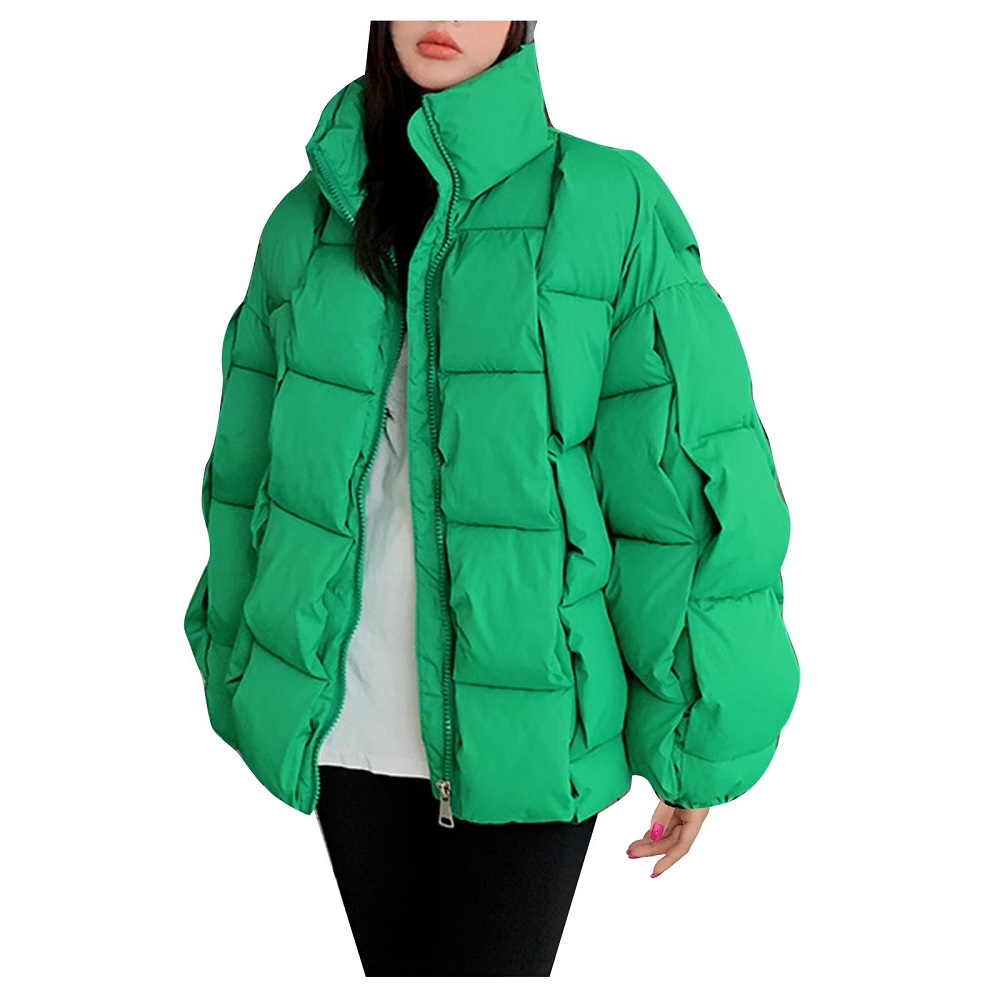 puffer jacket with hood