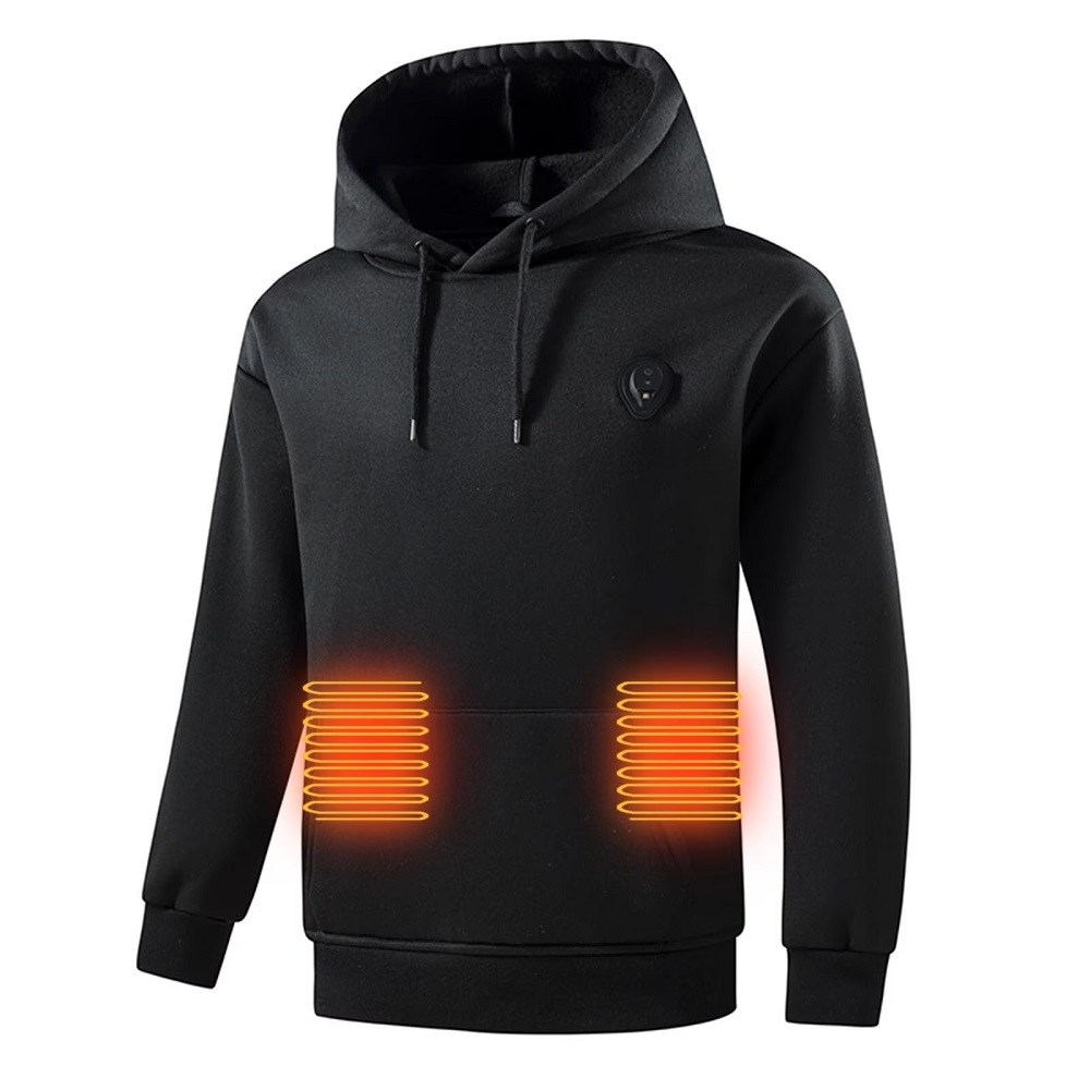 heated hoodies for men