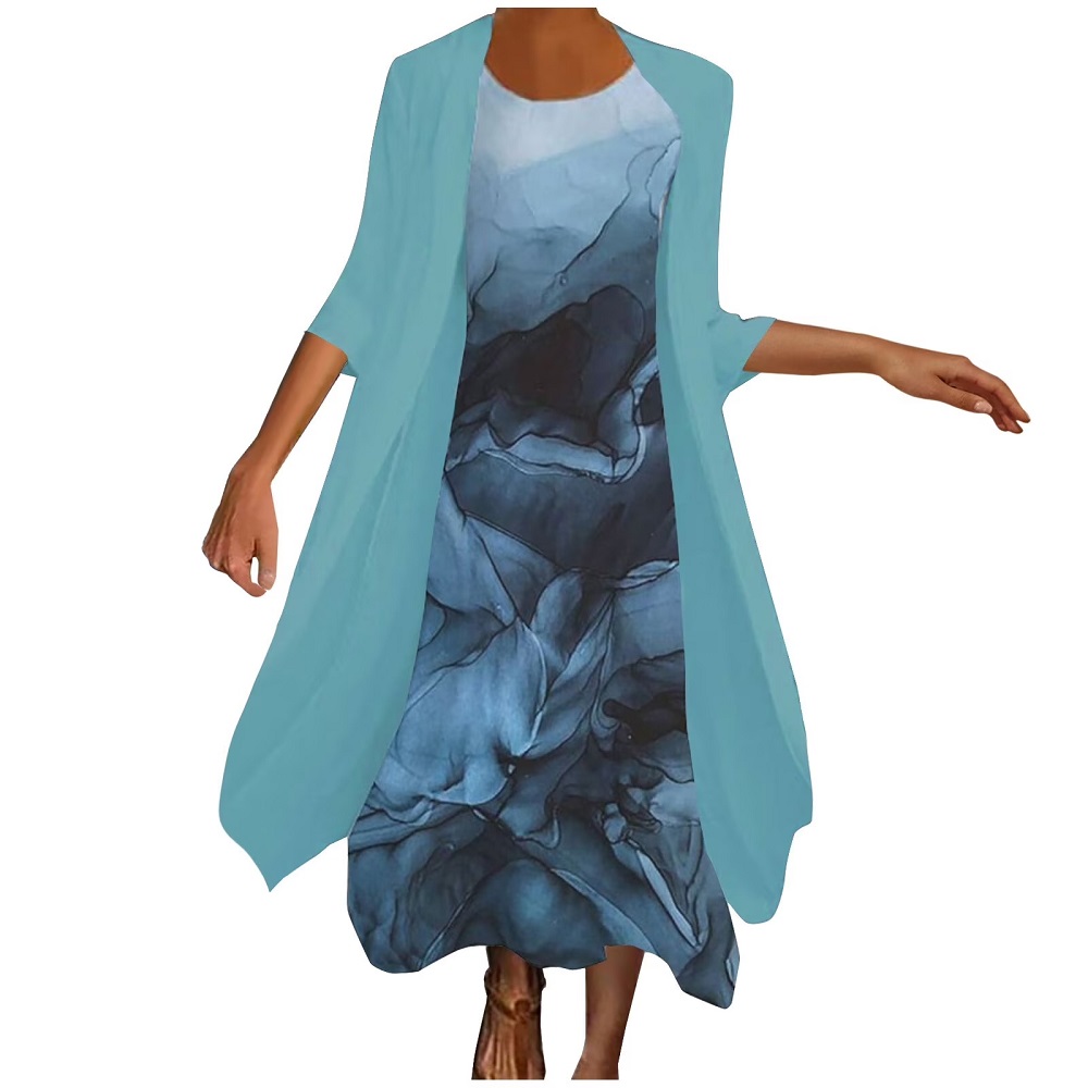 semi formal maxi dress with sleeves