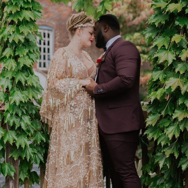 plus size maternity gown