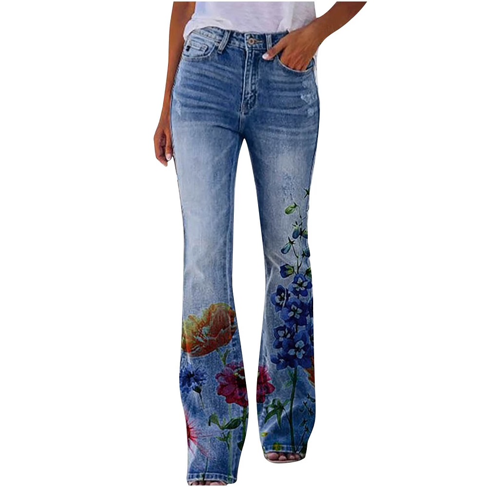 baggy flare jeans