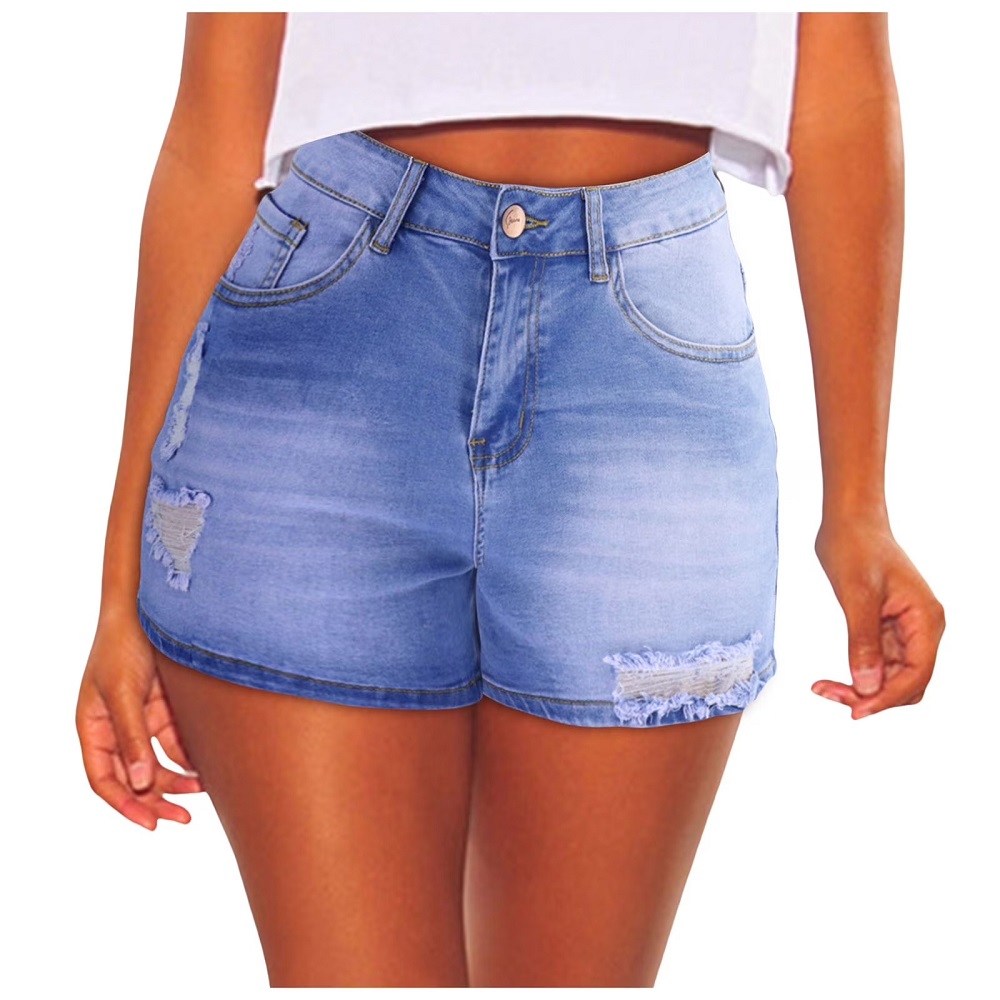 women jean shorts