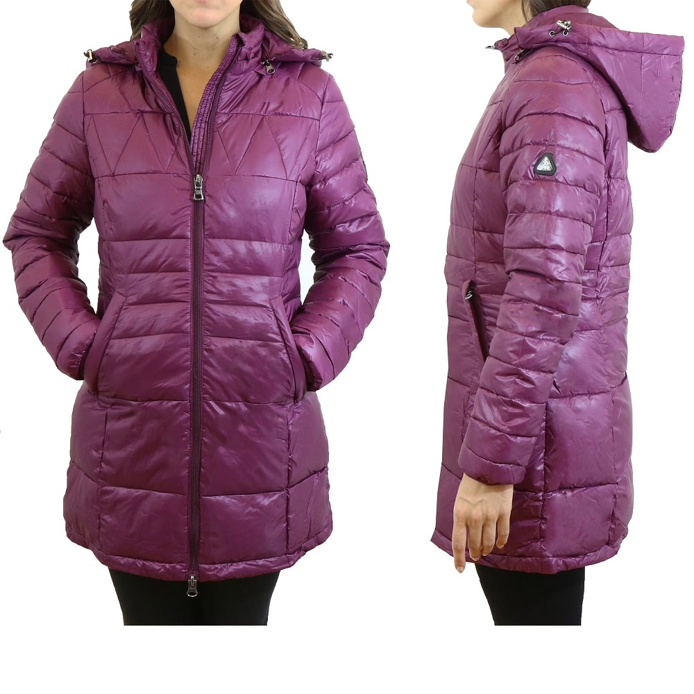 puffer jacket with hood