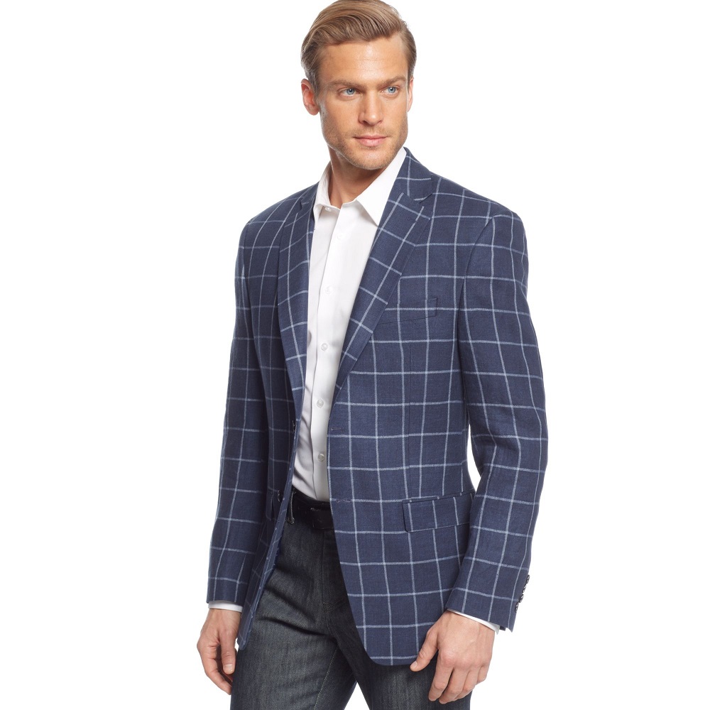 mens navy sports coat