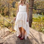 country formal dress with boots