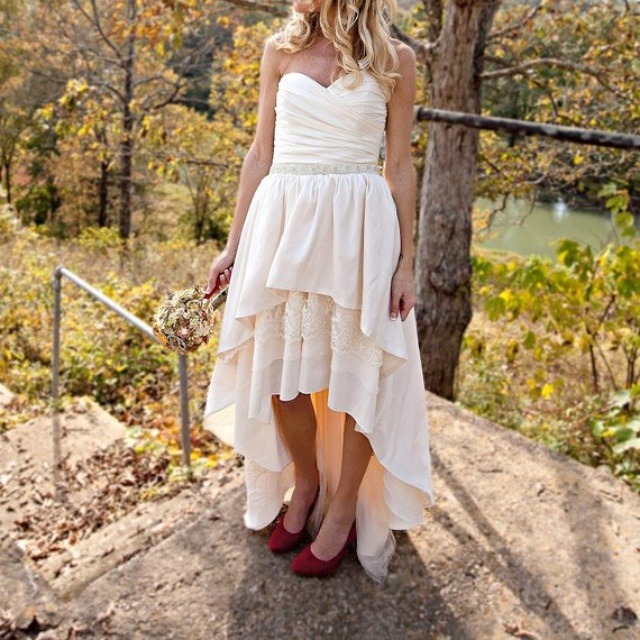 country formal dress with boots