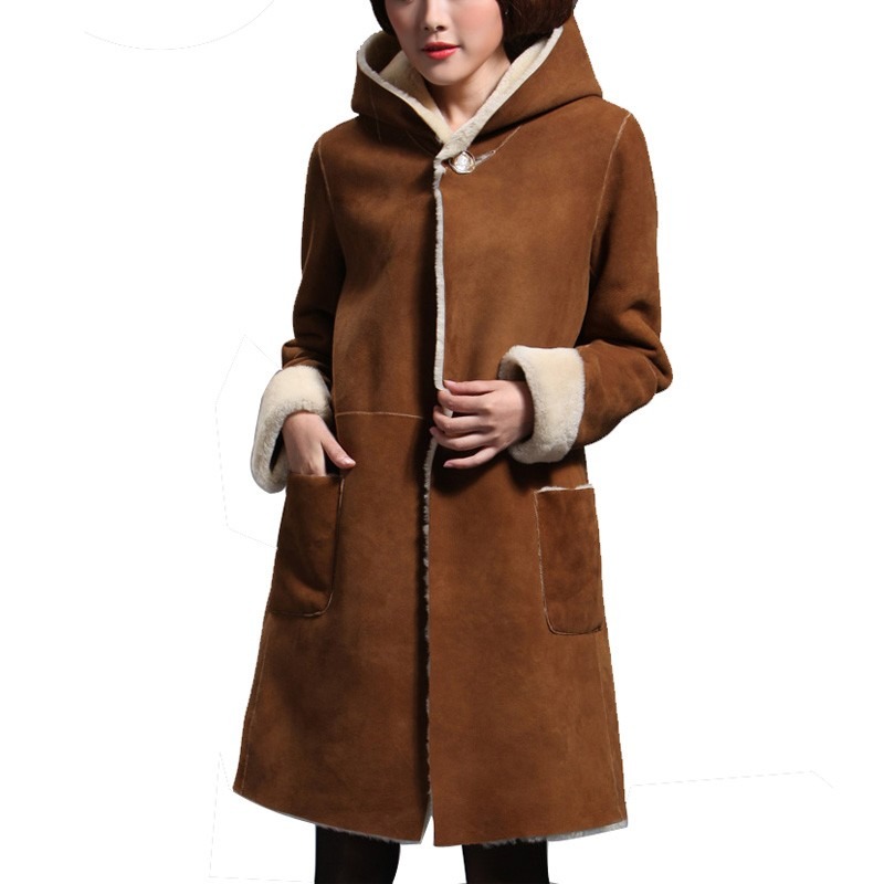 womens coat with hood