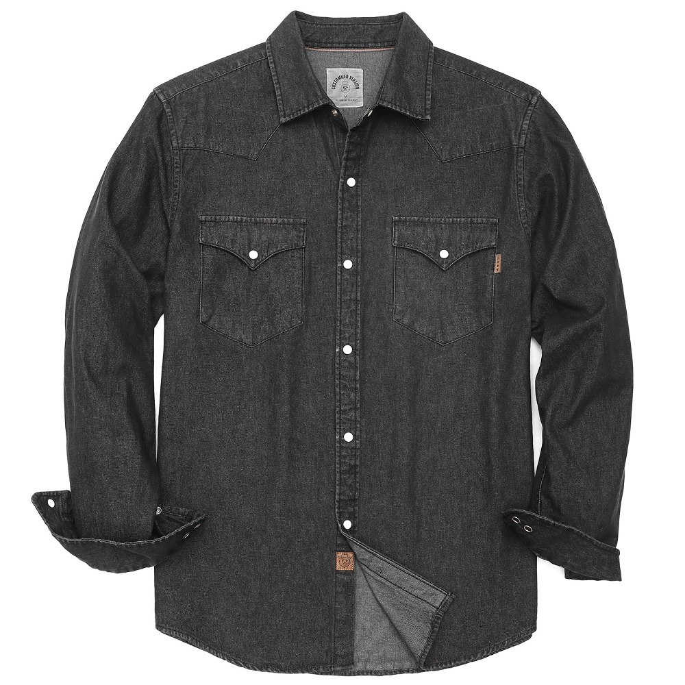 mens denim shirts