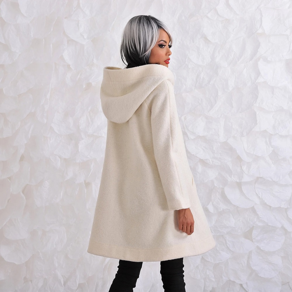 womens coat with hood