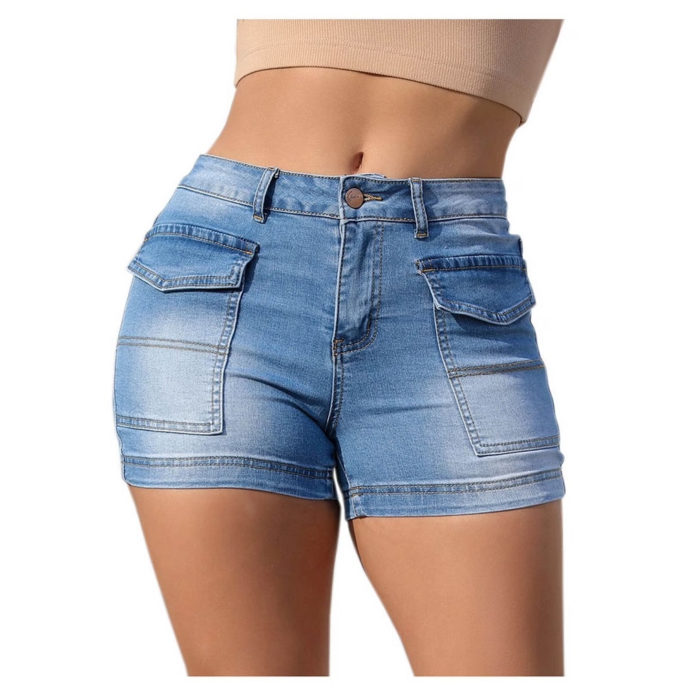women jean shorts