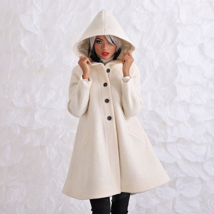 womens coat with hood