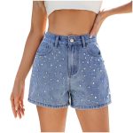 women jean shorts