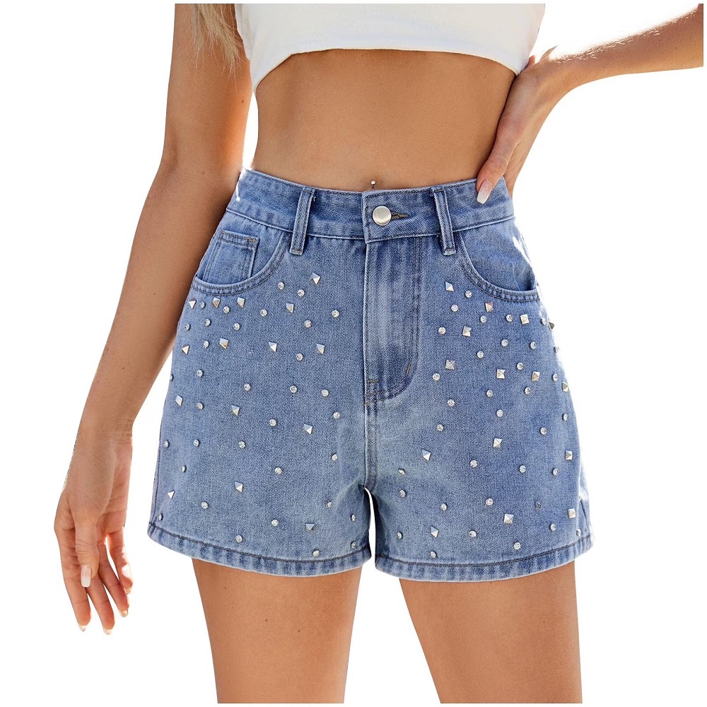 women jean shorts