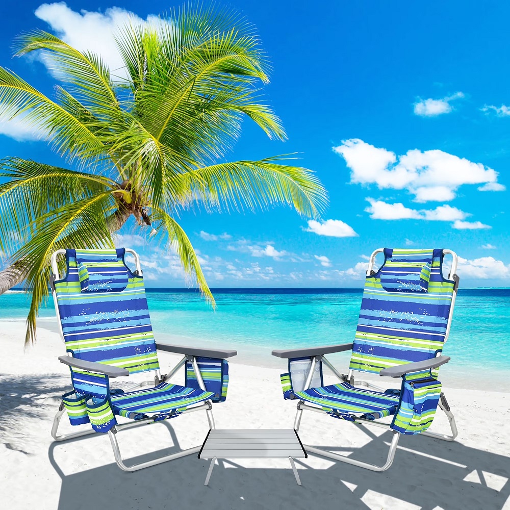 beach chairs