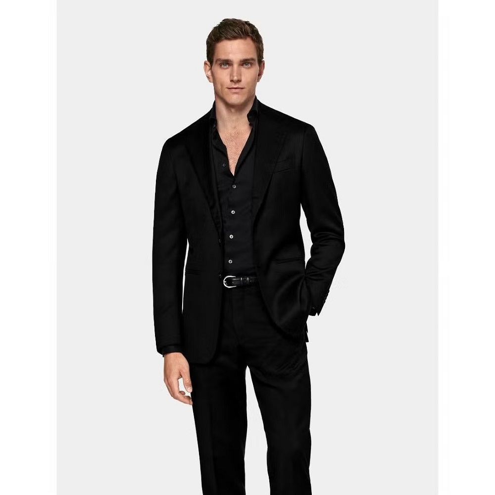 black suits