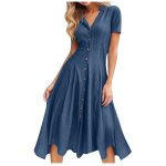 denim dress