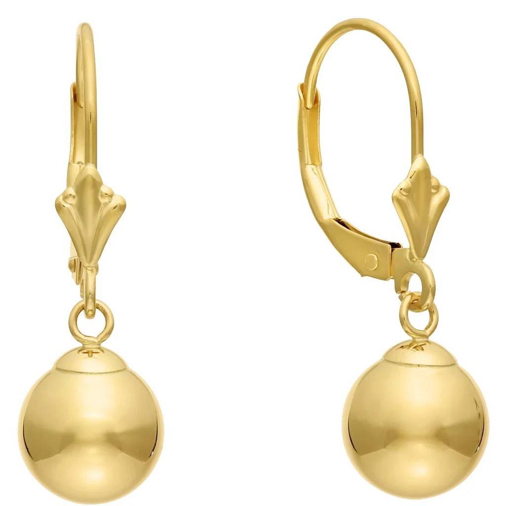 leverback earrings